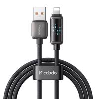 Kabel USB-A na Lightning Mcdodo CA-5250, LED displej, 1,2 m