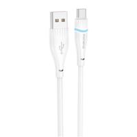 Kabel USB-A na USB-C Foneng X101 3A, 1,2 m (bílý)