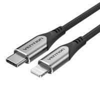 Kabel USB-C 2.0 na Lightning Vention TACHF, 1 m (šedý)