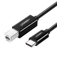 Kabel USB-C 2.0 na USB-B UGREEN US241 pro tiskárnu, 1 m (černý) 042352