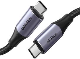 Kabel USB-C 3.1 Gen.2 UGREEN US355, PD 3.1, 5A, 100W, 4K, 10Gbps, 1m (černý) 023276