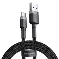 Kabel USB-C Baseus Cafule 2A 2m (šedý/černý) 016552