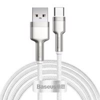 Kabel USB-C Baseus Cafule, 66 W, 2 m (bílý) 028768