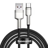 Kabel USB-C Baseus Cafule, 66 W, 2 m (černý) 028767