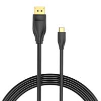 Kabel USB-C na DisplayPort 1.4 Vention CGYBH, 2 m, 8K 60Hz/4K 120Hz (černý)