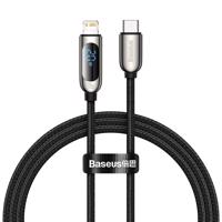 Kabel USB-C na Lightning Baseus Display, PD, 20W, 1m (černý) 028763