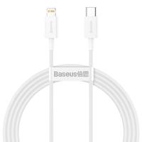 Kabel USB-C na Lightning Baseus Superior Series, 20W, PD, 1,5 m (bílý) 026218