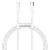 Kabel USB-C na Lightning Baseus Superior Series, 20W, PD, 1m (bílý) 026217