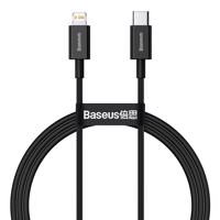 Kabel USB-C na Lightning Baseus Superior Series, 20W, PD, 1m (černý) 026613