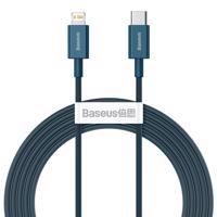 Kabel USB-C na Lightning Baseus Superior Series, 20W, PD, 2m (modrý) 026617