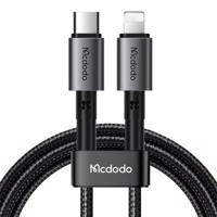 Kabel USB-C na lightning Mcdodo CA-2851, 36W, 1,8 m (černý)