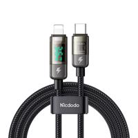 Kabel USB-C na Lightning Mcdodo CA-3600, automatické vypnutí, 36 W, 1,2 m (černý)