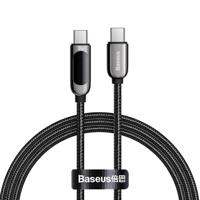 Kabel USB-C na USB-C Baseus Display, Power Delivery, 100 W, 1 m (černý) 027167