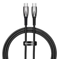 Kabel USB-C na USB-C Baseus Glimmer, 100 W, 1 m (černý) 039880