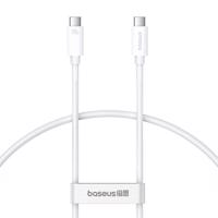 Kabel USB-C na USB-C Baseus Superior USB4, 240W, 1m (bílý) 063935