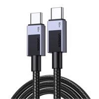 Kabel USB-C na USB-C Ugreen L524 PD 3A 1m (šedý) 074276