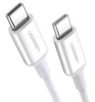 Kabel USB-C na USB-C UGREEN US264, 60W, 1,5 m (bílý) 029820