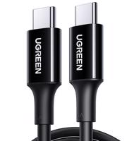 Kabel USB-C na USB-C UGREEN US300, 100W, 5A, 1m (černý) 029007