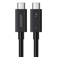 Kabel USB-C na USB-C UGREEN US501, Gen3, 100W, 4K, 0,8 m (černý) 029251