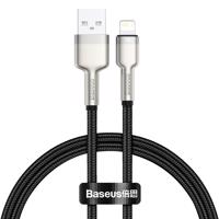 Kabel USB-Lightning Baseus Cafule, 2,4 A, 0,25 m (černý) 029662