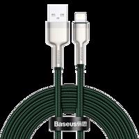 Kabel USB-Lightning Baseus Cafule, 2,4 A, 2 m (zelený) 029666