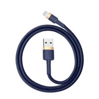 Kabel USB Lightning Baseus Cafule 2,4A 1m (zlatý a tmavě modrý) 019093