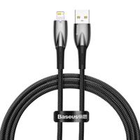 Kabel USB-Lightning Baseus Glimmer, 2,4 A, 1 m (černý) 039855