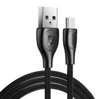 Kabel USB Micro Remax Lesu Pro, 1m, 2,1A (černý)