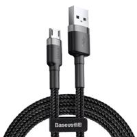 Kabel USB-Micro USB Baseus Cafule 1,5A 2m (šedý/černý) 016543