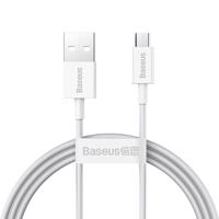 Kabel USB na micro USB Baseus Superior Series, 2A, 1m (bílý) 027663