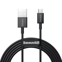 Kabel USB na micro USB Baseus Superior Series, 2A, 2 m (černý) 027664