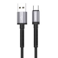 Kabel USB na USB-C Foneng X83, 2,1 A, 1 m (černý)