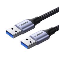 Kabel USB3.0, USB-A samec na USB-A samec, UGREEN 2A, 0,5 m (černý) 042345