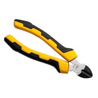 Kleště štípací boční Deli Tools EDL2207, 7" (žlutý)