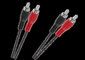 Lechpol Kabel 2 x RCA - 2 x RCA 1,8 m