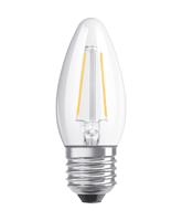 LED žárovka E27 B35 CL 4,8W = 40W 470lm 2700K Teplá bílá 300° Filament OSRAM SUPERSTAR Stmívatelná OSRSTAK1115