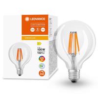 LED žárovka Globe E27 G95 11W = 100W 1521lm 4000K Neutrální bílá 300° CRI90 Filament Stmívatelná LEDVANCE Superior