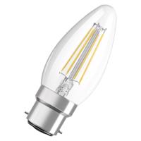 LED žárovka LED B35 B22d 4W = 40W 2700K 470lm Teplá Bílá FILAMENT LEDVANCE