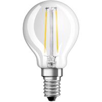 LED žárovka LED E14 P45 2,8W = 25W 250lm 2700K Teplá bílá 320° Filament Stmívatelná OSRAM SUPER STAR OSRSTAL0315