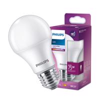 LED žárovka LED E27 A60 9.5W = 75W 1055lm 4000K Neutrální Bílá PHILIPS PHICLAJ1101