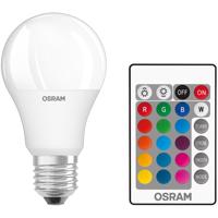 LED žárovka LED E27 A60 9W = 60W 806lm RGBW 180° OSRAM Star + Ovladač OSRLEDH0325