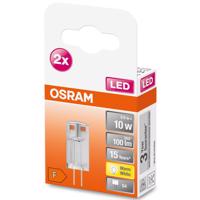 LED žárovka LED G4 corn 0,9W = 10W 100lm 2700K Teplá bílá 320° OSRAM 2PAK OSRSTAA0010