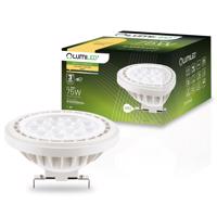 LED žárovka LED G53 AR111 10W = 75W 1055lm 3000K Teplá bílá 38° 12V AC/DC LUMILED