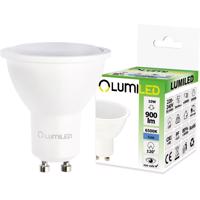 LED žárovka LED GU10 10W = 80W 900lm 6500K Studená bílá 120° LUMILED