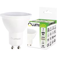 LED žárovka LED GU10 5W = 35W 470lm 4000K Neutrální bílá 120° LUMILED