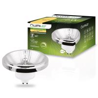 LED žárovka LED GU10 ES111 10W = 75W 1055lm 3000K Teplá bílá 38° Stříbrná LUMILED