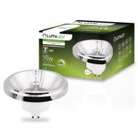 LED žárovka LED GU10 ES111 10W = 75W 1055lm 4000K Neutrální bílá 38° Stříbrná LUMILED