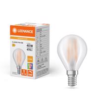 LED žárovka LED P45 E14 4.2W = 40W 470lm 2700K Teplá Bílá FILAMENT stmívatelné LEDVANCE