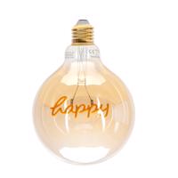 LED21 LED Filament Žárovka E27 HAPPY 4W 1800K/AMBER ULTRA Teplá bílá