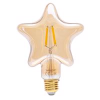 LED21 LED Filament Žárovka E27 STAR 4W 1800K/AMBER ULTRA Teplá bílá